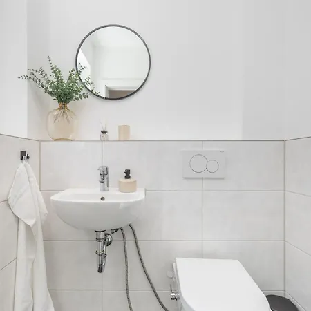 Holiday home Wohnglueck Frisches & Gemuetliches Design Mit Bbq, Garten & Arbeitsplatz Augsburg