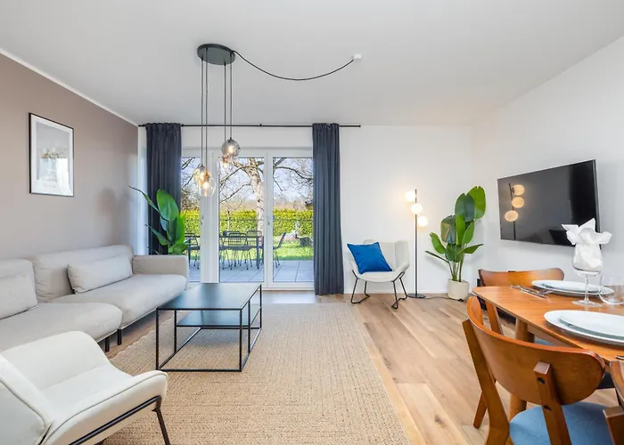 Neu - Frisches & Gemuetliches Design Mit Bbq, Garten & Arbeitsplatz Prázdninový dům