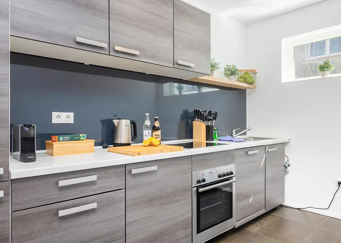 Neu - Frisches & Gemuetliches Design Mit Bbq, Garten & Arbeitsplatz Prázdninový dům *
